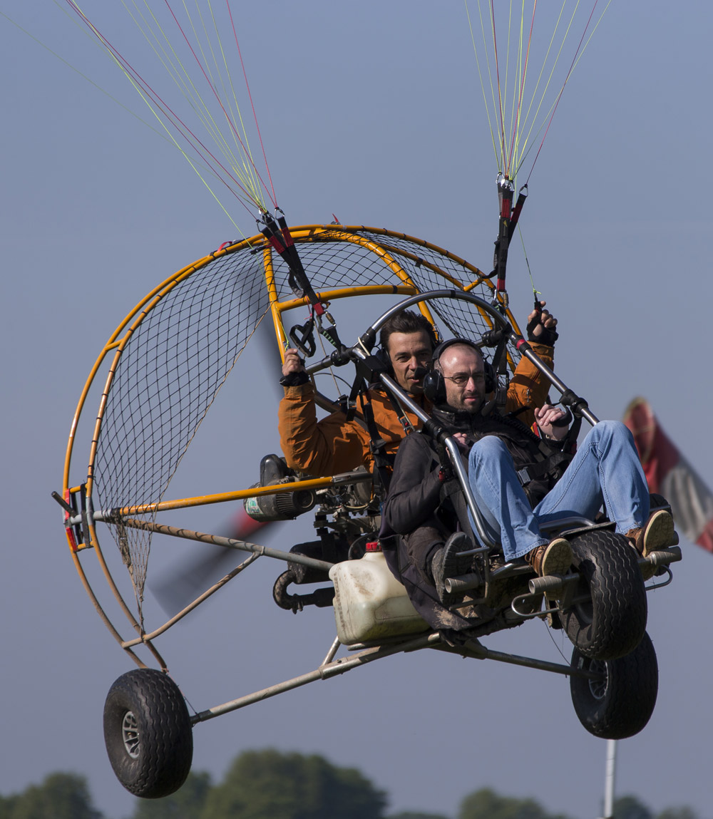 biplace pedagogique pour découvrir l'activité et avoir les sensations du vol paramoteur